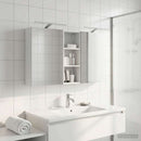 vidaXL Fürdőszobai Szekrény Szett 3 pcs 130 x 14,5 x 70 cm Faanyag