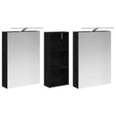 vidaXL Fürdőszobai Szekrény Szett 3 pcs 130 x 14,5 x 70 cm Faanyag