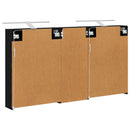 vidaXL Fürdőszobai Szekrény Szett 3 pcs 130 x 14,5 x 70 cm Faanyag