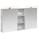 vidaXL Fürdőszobai Szekrény Szett 3 pcs 130 x 14,5 x 70 cm Faanyag