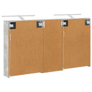 vidaXL Fürdőszobai Szekrény Szett 3 pcs 130 x 14,5 x 70 cm Faanyag