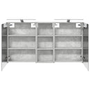 vidaXL Fürdőszobai Szekrény Szett 3 pcs 130 x 14,5 x 70 cm Faanyag