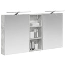 vidaXL Fürdőszobai Szekrény Szett 3 pcs 130 x 14,5 x 70 cm Faanyag