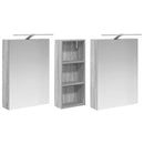 vidaXL Fürdőszobai Szekrény Szett 3 pcs 130 x 14,5 x 70 cm Faanyag
