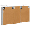 vidaXL Fürdőszobai Szekrény Szett 3 pcs 130 x 14,5 x 70 cm Faanyag