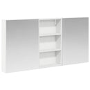 vidaXL Fürdőszobai Szekrény Szett 3 pcs 140 x 14,5 x 70 cm Faanyag