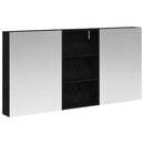 vidaXL Fürdőszobai Szekrény Szett 3 pcs 140 x 14,5 x 70 cm Faanyag