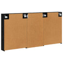 vidaXL Fürdőszobai Szekrény Szett 3 pcs 140 x 14,5 x 70 cm Faanyag