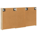 vidaXL Fürdőszobai Szekrény Szett 3 pcs 140 x 14,5 x 70 cm Faanyag