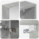 vidaXL Fürdőszobai Szekrény Szett 3 pcs 140 x 14,5 x 70 cm Faanyag