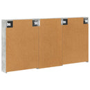 vidaXL Fürdőszobai Szekrény Szett 3 pcs 140 x 14,5 x 70 cm Faanyag