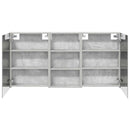 vidaXL Fürdőszobai Szekrény Szett 3 pcs 140 x 14,5 x 70 cm Faanyag
