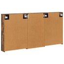 vidaXL Fürdőszobai Szekrény Szett 3 pcs 140 x 14,5 x 70 cm Faanyag