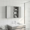 vidaXL Fürdőszobai Szekrény Szett 3 pcs 140 x 14,5 x 70 cm Faanyag