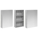 vidaXL Fürdőszobai Szekrény Szett 3 pcs 140 x 14,5 x 70 cm Faanyag