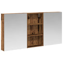 vidaXL Fürdőszobai Szekrény Szett 3 pcs 140 x 14,5 x 70 cm Faanyag