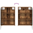 vidaXL Fürdőszobai Szekrény Szett 3 pcs 140 x 14,5 x 70 cm Faanyag