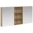 vidaXL Fürdőszobai Szekrény Szett 3 pcs 140 x 14,5 x 70 cm Faanyag