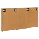 vidaXL Fürdőszobai Szekrény Szett 3 pcs 140 x 14,5 x 70 cm Faanyag
