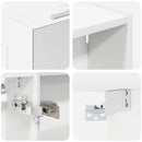 vidaXL Fürdőszobai Szekrény Szett 3 pcs 140 x 14,5 x 70 cm Faanyag