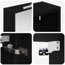 vidaXL Fürdőszobai Szekrény Szett 3 pcs 140 x 14,5 x 70 cm Faanyag