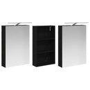 vidaXL Fürdőszobai Szekrény Szett 3 pcs 140 x 14,5 x 70 cm Faanyag