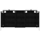 vidaXL Fürdőszobai Szekrény Szett 3 pcs 140 x 14,5 x 70 cm Faanyag