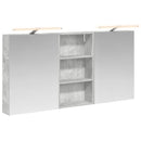 vidaXL Fürdőszobai Szekrény Szett 3 pcs 140 x 14,5 x 70 cm Faanyag