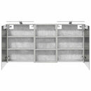 vidaXL Fürdőszobai Szekrény Szett 3 pcs 140 x 14,5 x 70 cm Faanyag