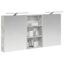 vidaXL Fürdőszobai Szekrény Szett 3 pcs 140 x 14,5 x 70 cm Faanyag