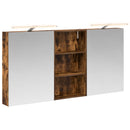 vidaXL Fürdőszobai Szekrény Szett 3 pcs 140 x 14,5 x 70 cm Faanyag