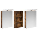 vidaXL Fürdőszobai Szekrény Szett 3 pcs 140 x 14,5 x 70 cm Faanyag