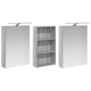vidaXL Fürdőszobai Szekrény Szett 3 pcs 140 x 14,5 x 70 cm Faanyag