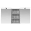 vidaXL Fürdőszobai Szekrény Szett 3 pcs 140 x 14,5 x 70 cm Faanyag