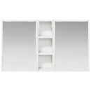 vidaXL Fürdőszobai Szekrény Szett 3 pcs 106 x 16 x 62,5 cm Faanyag