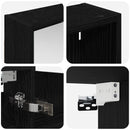 vidaXL Fürdőszobai Szekrény Szett 3 pcs 106 x 16 x 62,5 cm Faanyag
