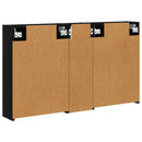 vidaXL Fürdőszobai Szekrény Szett 3 pcs 106 x 16 x 62,5 cm Faanyag