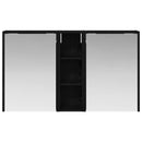 vidaXL Fürdőszobai Szekrény Szett 3 pcs 106 x 16 x 62,5 cm Faanyag