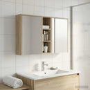vidaXL Fürdőszobai Szekrény Szett 3 pcs 106 x 16 x 62,5 cm Faanyag