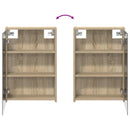 vidaXL Fürdőszobai Szekrény Szett 3 pcs 106 x 16 x 62,5 cm Faanyag