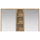 vidaXL Fürdőszobai Szekrény Szett 3 pcs 106 x 16 x 62,5 cm Faanyag