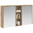 vidaXL Fürdőszobai Szekrény Szett 3 pcs 106 x 16 x 62,5 cm Faanyag