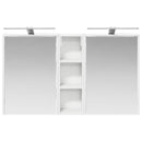 vidaXL Fürdőszobai Szekrény Szett 3 pcs 106 x 16 x 62,5 cm Faanyag