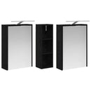 vidaXL Fürdőszobai Szekrény Szett 3 pcs 106 x 16 x 62,5 cm Faanyag