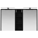 vidaXL Fürdőszobai Szekrény Szett 3 pcs 106 x 16 x 62,5 cm Faanyag