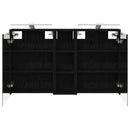 vidaXL Fürdőszobai Szekrény Szett 3 pcs 106 x 16 x 62,5 cm Faanyag