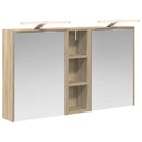 vidaXL Fürdőszobai Szekrény Szett 3 pcs 106 x 16 x 62,5 cm Faanyag
