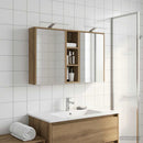vidaXL Fürdőszobai Szekrény Szett 3 pcs 106 x 16 x 62,5 cm Faanyag