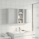 vidaXL Fürdőszobai Szekrény Szett 3 pcs 116 x 16 x 62,5 cm Faanyag