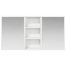 vidaXL Fürdőszobai Szekrény Szett 3 pcs 116 x 16 x 62,5 cm Faanyag
